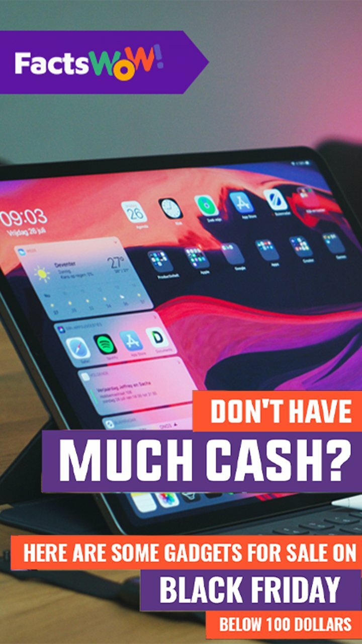 Don't have much cash? Here are some gadgets for sale on Black Friday below 100 dollars