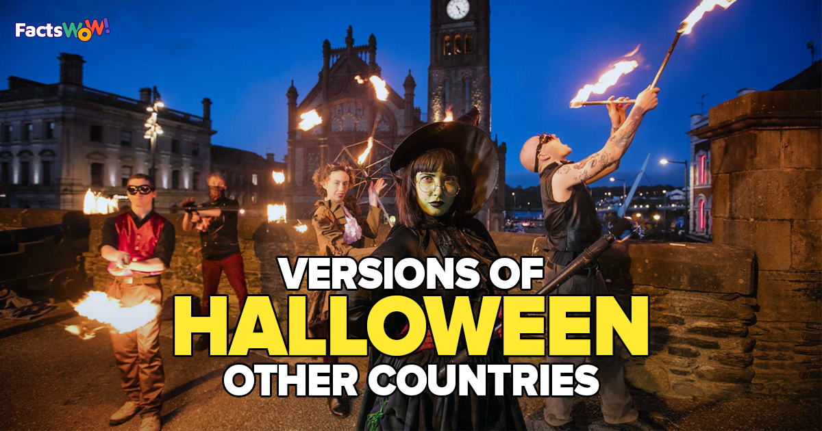Different versions of Halloween in 5 countries- Kites, Parades, and so much more!