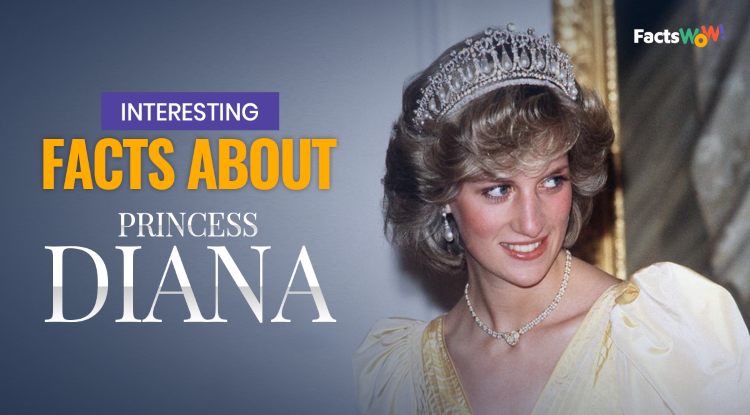 Interesting facts about Princess Diana - FactsWOW