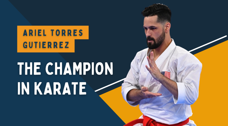 Ariel Torres Gutierrez the champion in Karate with the Bronze home in this Tokyo 2020