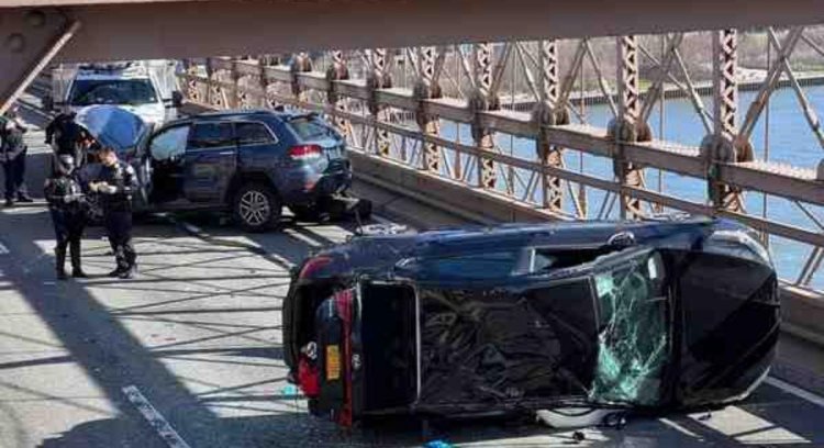 Car Goes Airborne; Driver Ejected In 'surreal' Brooklyn Bridge Crash: NYPD