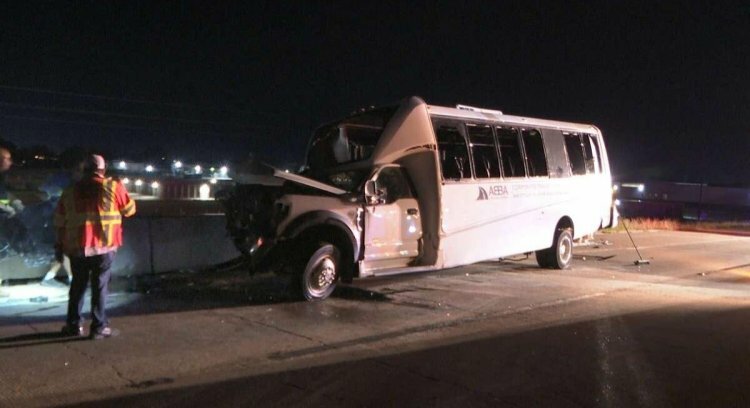 Tomball Crashes: Texas Bus Carrying Baseball Team Rolls Over on Highway