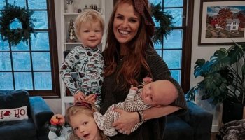 MOM Worries Little People's Audrey Roloff reveals she's a 'nervous mom' during 7-month-old son Radley's swimming classes in new video