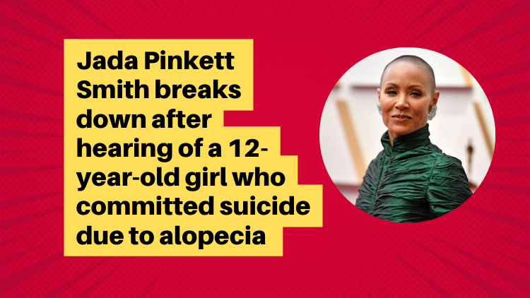 Jada Pinkett Smith breaks down after hearing of a 12-year-old girl who