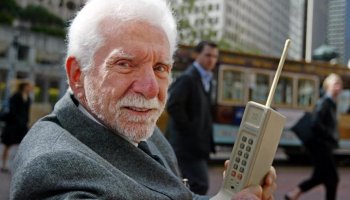 Frank advises Martin Cooper to the people who spend most of their time on phones!