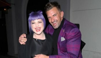 How was Kelly Michelle Lee Osbourne attired during her recent family outing?