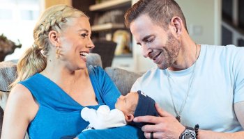 The Baby Album Of Tarek El Moussa And Heather Rae El Moussa's Son Tristan
