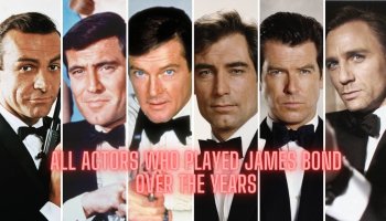 All Actors Who Played James Bond Over The Years