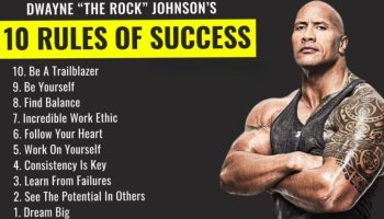 Dwayne 'The Rock' Johnson: 10 Life Lessons From The Star