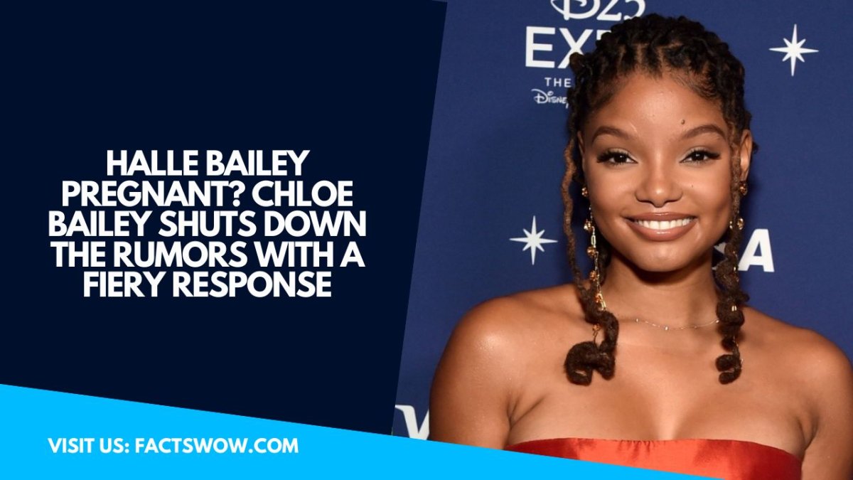 Halle Bailey Pregnant Chloe Bailey Shuts Down The Rumors With A Fiery Response