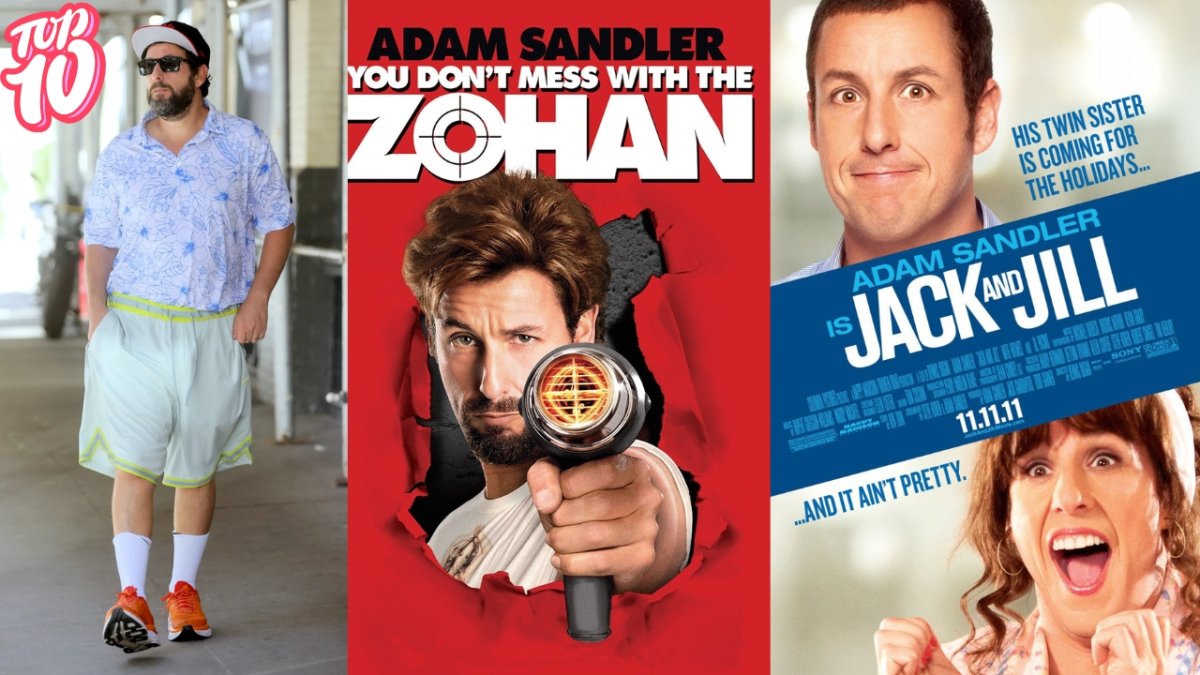 Top 10 Adam Sandler Movies