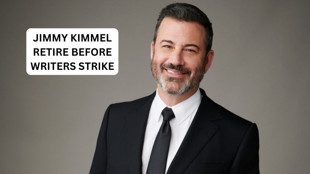 Jimmy Kimmel Says He Wanted To Retire Before The Writers Strike Started