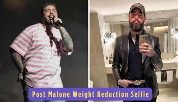 Post Malone Shows Off Weight Reduction Progress In A New Mirror Selfie