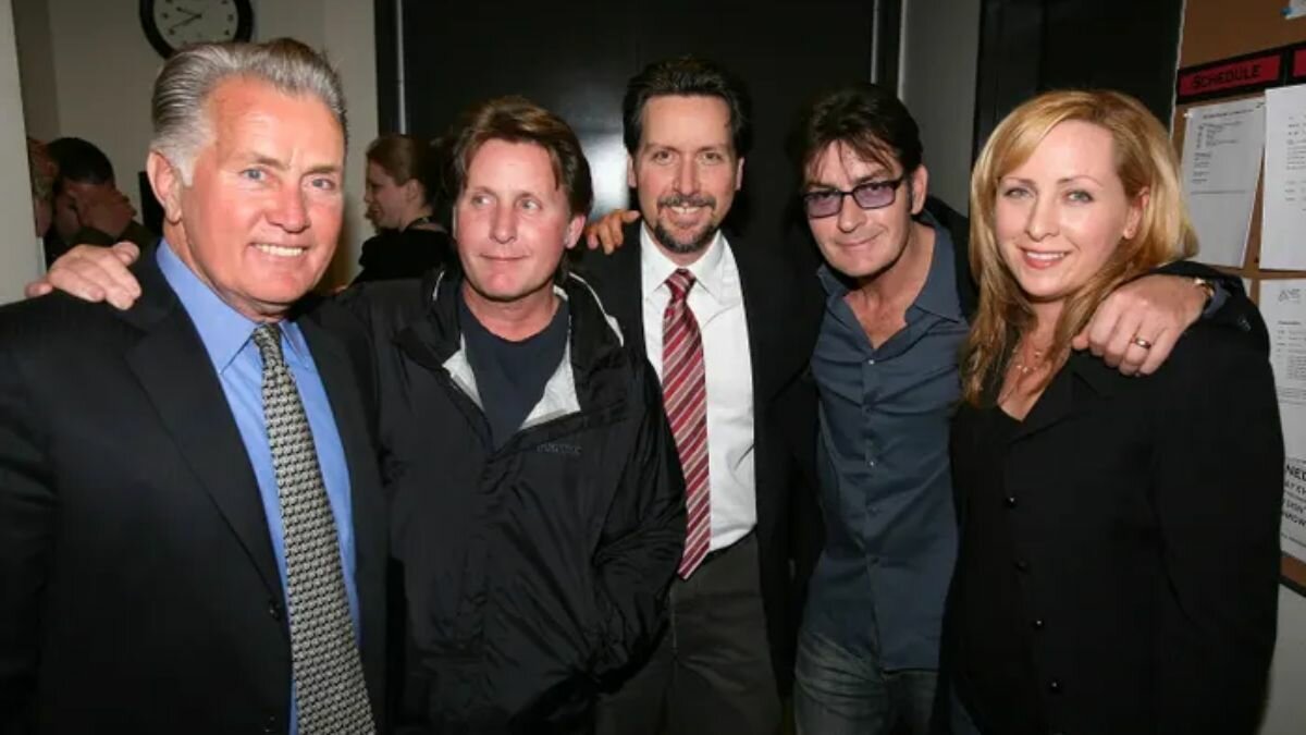 Martin Sheen was surprised to see Emilio Estevez on set